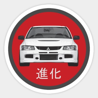 Mitsubishi Evolution JDM Design Sticker